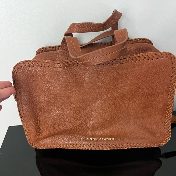 Vintage Etienne Aigner Bag - Timeless Double Handle Design - Picture 3 of 6